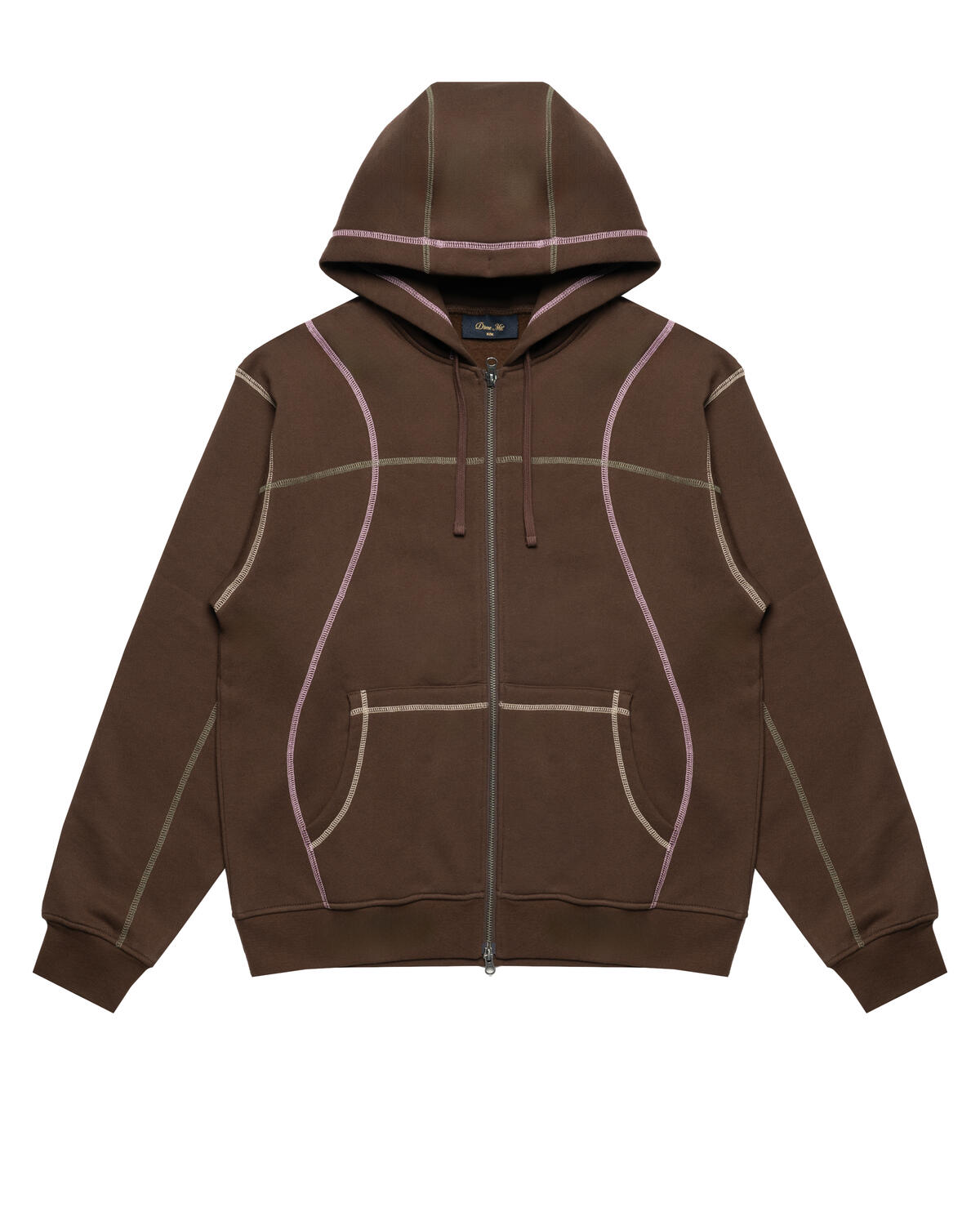 トップス dime foodie Dime Court Zip Hoodie | DIMEHO2510BRW | AFEW STORE